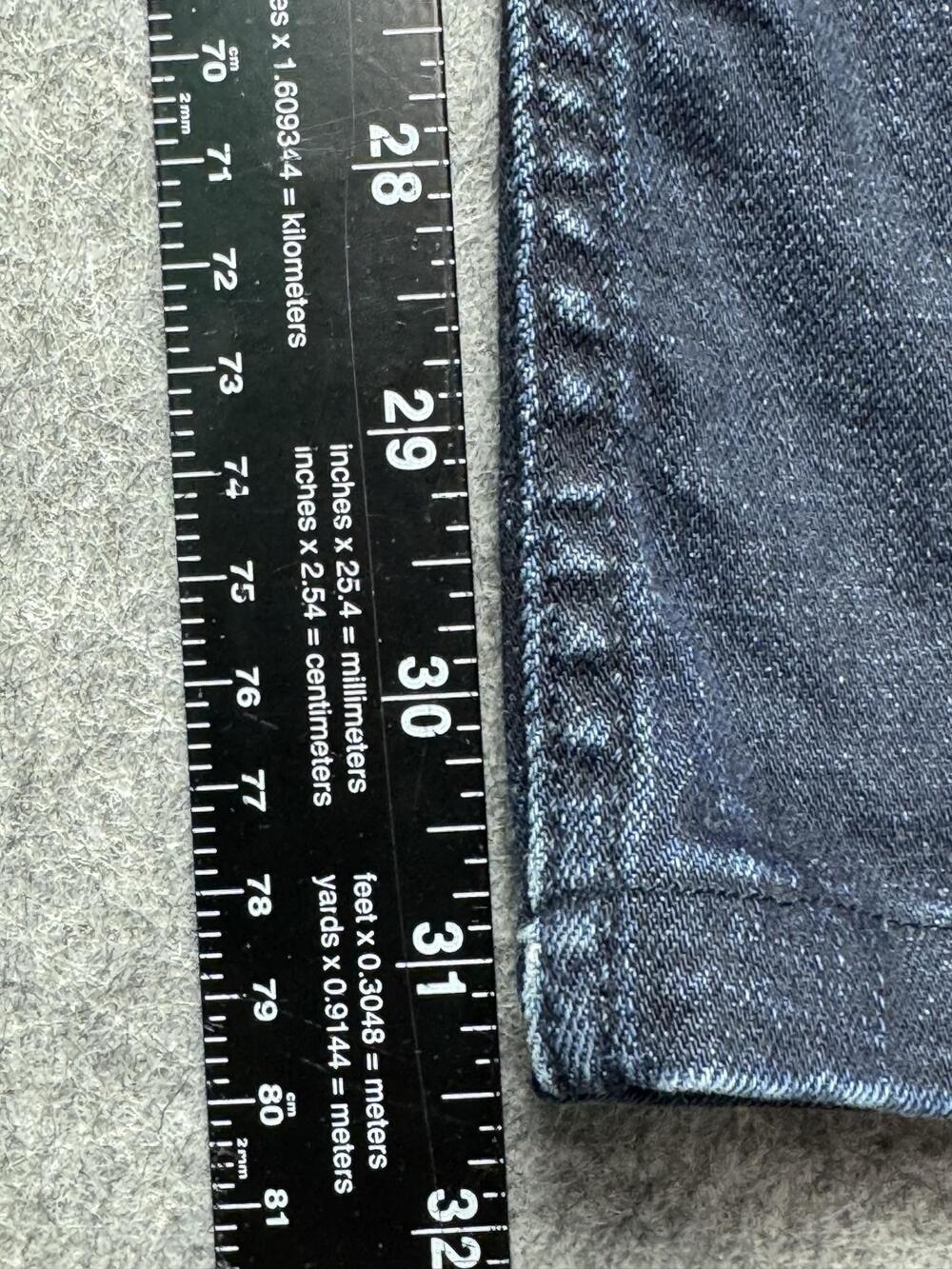 7 For All Mankind Austyn Jeans Mens 38x30 Blue Medium Wash Relaxed Straight - Picture 9 of 14